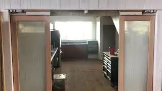 Bi-Parting Barn Door Automated by Autoslide