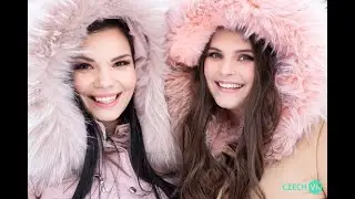 Sofia Lee & Taylee Wood Fur Hood Coats!