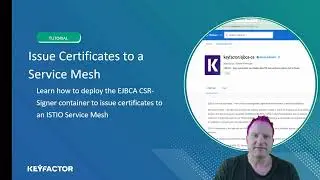 Issue CA Certificates to an Istio Service Mesh by Deploying EJBCA CSR Signer
