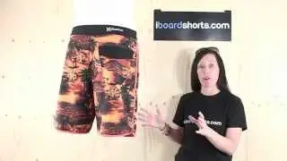 Hurley Phantom Aloha Boardshorts Neon Orange available at iboardshorts.com