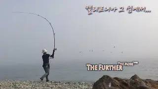 Surf Fishing Bonita in Catalina Island California/Pebbly beach/ Metal jigs/ 캘리포니아 섬에서 메탈지그로 낚시하기