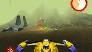 Star Wars Rogue Squadron mission 3 The search for  the Nonnah naboo starfighter
