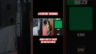 Cognitive training, Punch only with green light #revogen #boxingrevotracker #greenhillitalia #boxe
