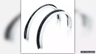 Fender Flare Wheel Arch Molding 4Pcs Fit for Tesla Model Y 2020 2021 2022 2023 2024 Wheel
