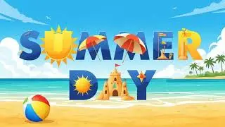 Summer Season Song for Kids | Fun 3D Cartoon Rhyme | Learn Summer Fun