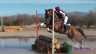 007XC Laura Borghesani on Mr Z Open Training Cross Country SAzEA March 2018