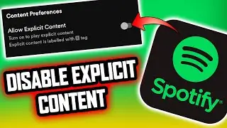 How To Disable Explicit Content On Spotify 2024 | Turn On Spotify Explicit Content Restrictions