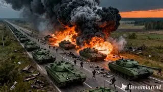 It Happened Today! Russian Train Carrying 500 North Korean Tanks Was Destroyed by NATO