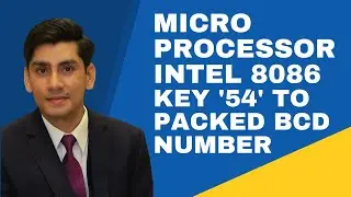 Key to Packed BCD Number | Packed Unpacked BCD Conversion 8086 | Assembly Language  Urdu Hindi