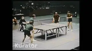 Table tennis   SOC 1969   Kjell Johansson   Hans Als&eacute;r   Stanislav Gomozkov   Anatolij Amelin