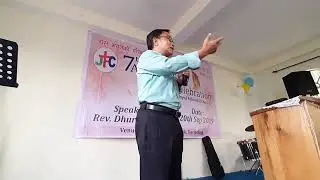 Dhurba sisya preaching at joyfull fellowship church peshok