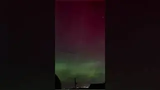 AURORA Australis in Melbourne! #aurora #auroraaustralis #shorts #viral #trending #rare