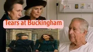 Tears at Buckingham: Princess Anne and the Princess of Wales Visit King Charles Amid Health Scar 🤴👑