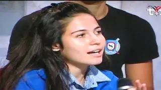 Discusing about education in high school and new reforms,  TVSH AUDITOR 2012