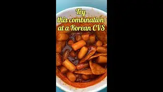 TTEOKBOKKI and KIMBAP for only $4.06 at Korean convenience store!