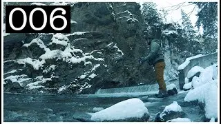 006 - Winter Fishing on a Frozen Bitterroot Montana Valley Creek (NO FISH)