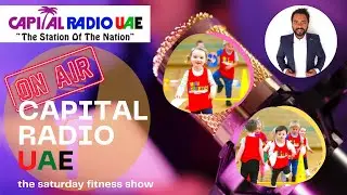 On Capital Radio UAE - talking about one of my clients Mini Athletics (UAE)