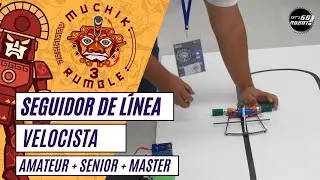 Seguidor de Línea Velocista - Muchik Rumble UPAO 3 (Trujillo, Perú)
