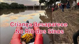Criança desaparece no Rio dos Sinos