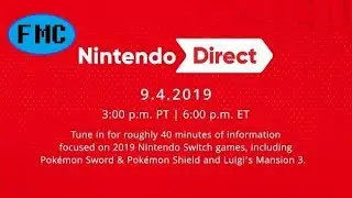 Nintendo Direct 9/4/19 Reaction!