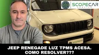 JEEP Renegade luz TPMS acesa no painel , como resolver !!! Security Gateway com Raven 3 scanner.