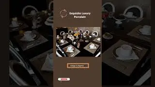 Exquisite Luxury Porcelain: Elevate Your Dining Experience