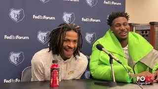 Ja Morant: Being an All Star starter and making my NBA dreams come true. Jaren Jackson & coach on Ja