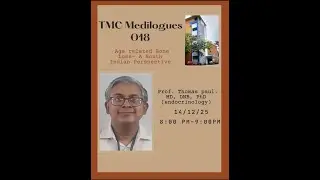 Age related bone loss- a south indian perspective.Prof.Thomas Paul.MD,DNB,PhD( Endo)