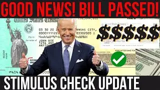 YES! BILL PASSED! 4th Stimulus + $1500 Checks + Stimulus Deadline + Unemployment Tax Refund + BBB
