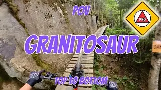 GRANITOSAUR - Sentiers du Moulin - POV avec explications