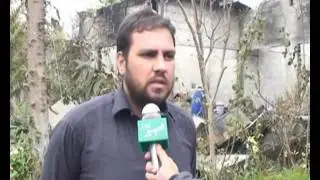 Unknown miscreants torch house of Ihsan Ullah a resident of Samar Bagh, Lower Dir, By Umar Khaliq Du