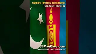 MONGOLIA vs PAKISTAN Friends Enemies or Neutral? JBManCave.com #Shorts