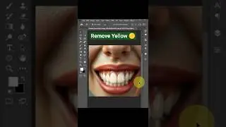 Photoshop 2026 Tips - Whiten Teeth in 10 Second #photoshop  #shorts