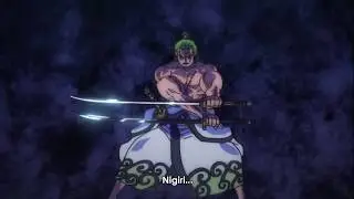Zoro cuts Hawkins Strawman