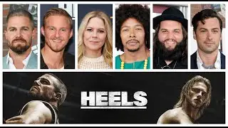 Heels Season 2 interviews w/ Stephen Amell, Alexander Ludwig, Mary McCormack, Allen Maldonado & more