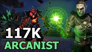Stamina Arcanist | 117k+ DPS PvE Build | ESO - Necrom PTS (Week 1)