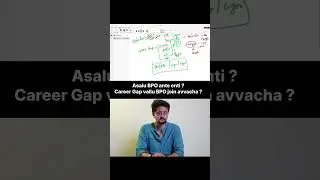 Is BPO Help For Career Gap Students?🤔| #bpo #careergap #jobs