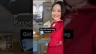 HOW A FLIGHT ATTENDANT LOOKS AT DIFFERENT PASSENGERS 😬