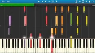 Madonna - Take A Bow - Piano Tutorial - How To Play - Synthesia Cover