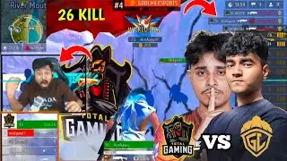 TG DELETE 1 VS 3 CLUTCH 🤯 TOTAL GAMING VS GODLIKE ESPORTS 🤫 26 KILL TG | TG ACE AYUSH ,TG SHOTO 🔥