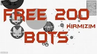 Agar.io - Free 200 Bots (Agar God Bots) No Downlad