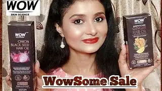 Wow Skinscience  HairOils & Sunscreen Review|WowSome Sale|Buy1 Get1 Free
