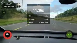 Leon 2.0 tdi PD140 bkd gt1752 hybrid acceleration dragy