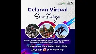 DISBUDPAR KOTA BANDUNG GELAR PENTAS SENI BUDAYA VIRTUAL || OPENING CEREMONIAL || RAMPAK BARAK NGARAK