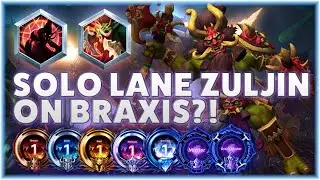 Zuljin Tazdingo - SOLO LANE ZULJIN ON BRAXIS?! - B2GM Season 4 2024