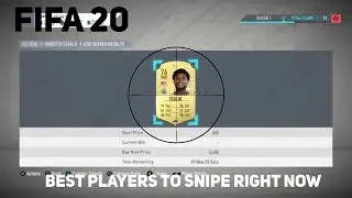 FIFA 20 BEST PLAYERS TO SNIPE RIGHT NOW