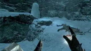 Skyrim Troll Hunting (with Dragon Scale Armor)
