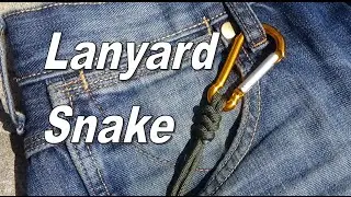 Paracord: Lanyard Snake