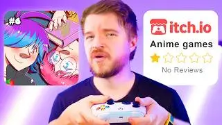 I Tried itch.io Anime Games with 0 Reviews