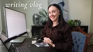 preparing to write the next draft of my fantasy novel | writing vlog